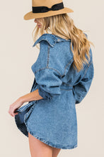 Load image into Gallery viewer, Belted Denim Dress
