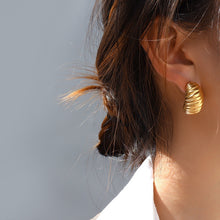 Load image into Gallery viewer, Croissant Earrings
