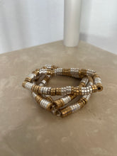 Load image into Gallery viewer, Two Tone Bracelet Stack (Set of 3)
