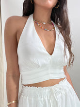 Load image into Gallery viewer, Ivory Halter Top
