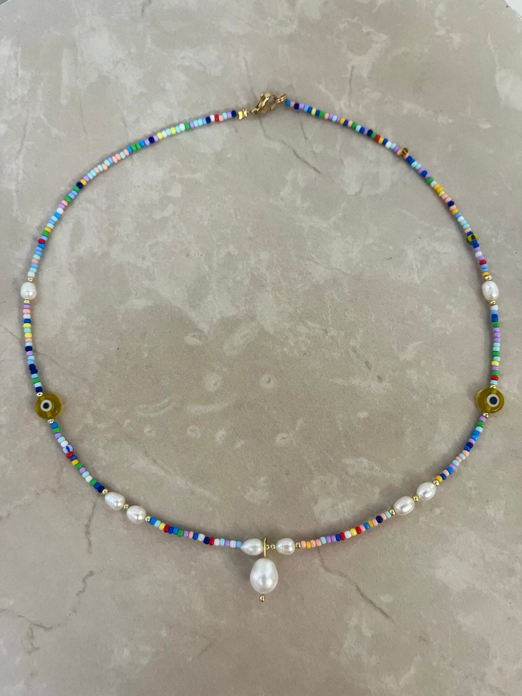 Pearl Beaded Necklace