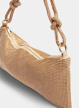 Load image into Gallery viewer, Rhinestone Bag-Gold
