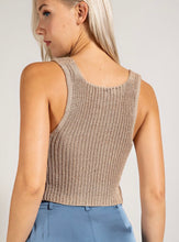 Load image into Gallery viewer, Sweater Knit Crop Vest
