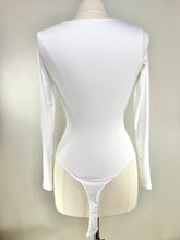 Load image into Gallery viewer, White Basic Bodysuit
