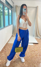 Load image into Gallery viewer, Parachute Pants- Electric Blue
