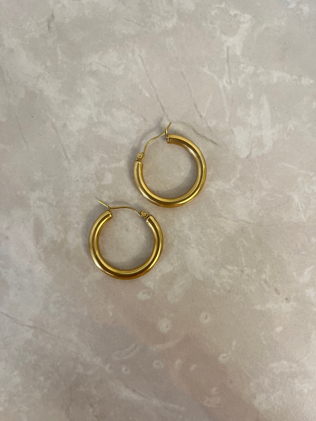 Medium Gold Hoops