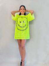 Load image into Gallery viewer, Happy Sequin T-Shirt Dress
