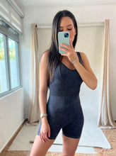 Load image into Gallery viewer, Black Washed Romper
