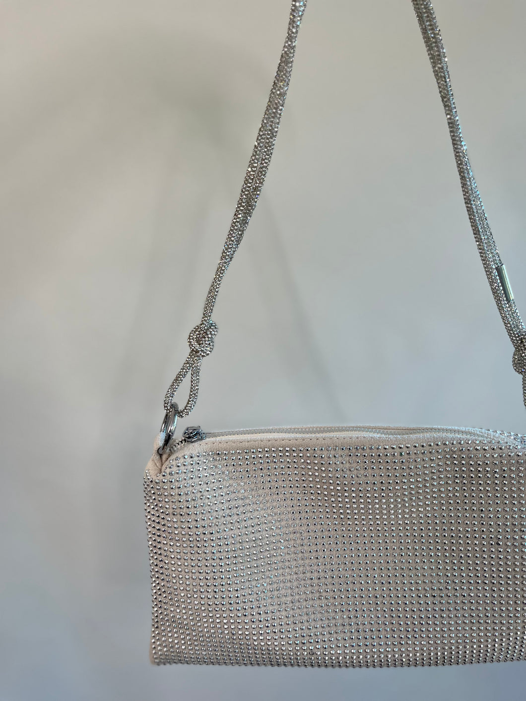 Silver Stud Shoulder Bag