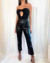 Load image into Gallery viewer, Vegan Leather Ankle Pants
